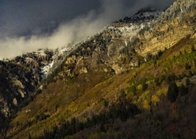 Fall and Snow Wasatch