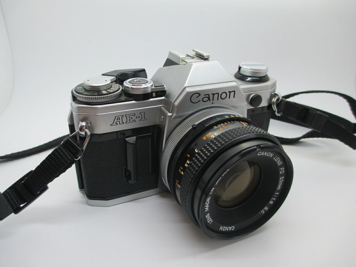 Canon AE-1 35mm Film Camera with 50mm f/1.8 Lens [Best Deals]